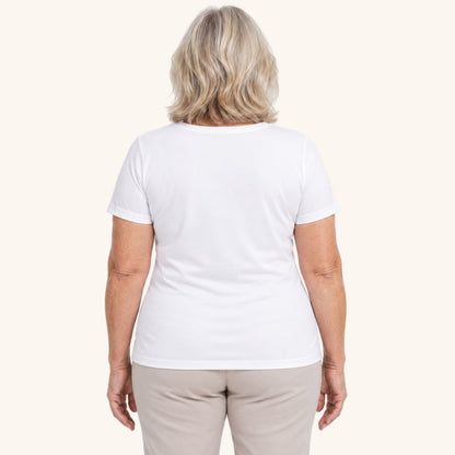 Built-In Bra Comfort T-Shirt