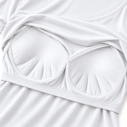 Built-In Bra Comfort T-Shirt
