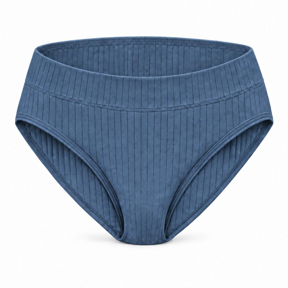 Ribbed Cotton Comfort Brief