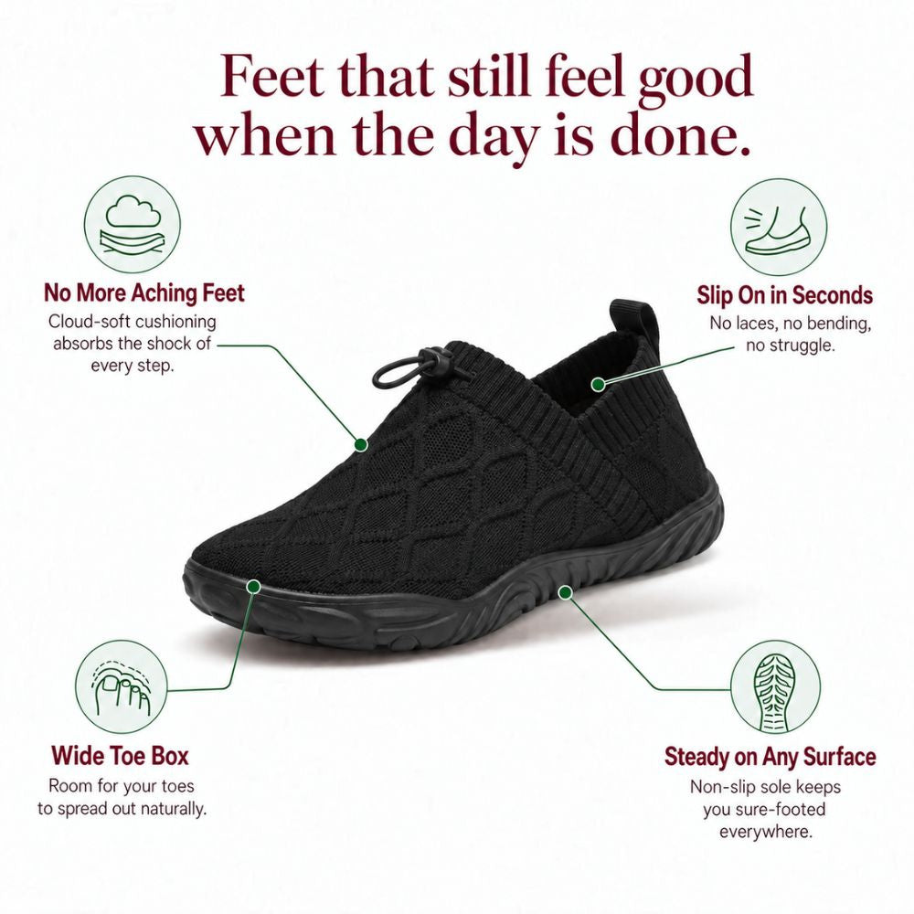 Grace & Ease | All-Day Comfort, Zero Foot Pain